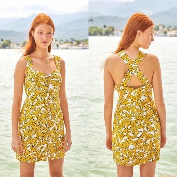 FARM Rio Spotted Bananas Dress NWT - Picture 5 of 10